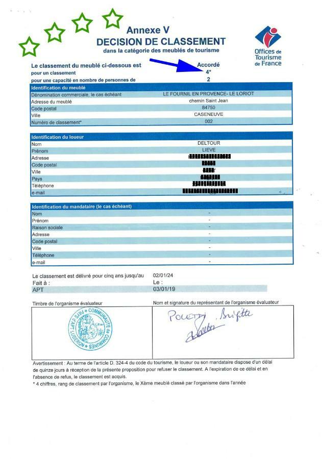 Le Fournil En Provence Villa Caseneuve Eksteriør billede